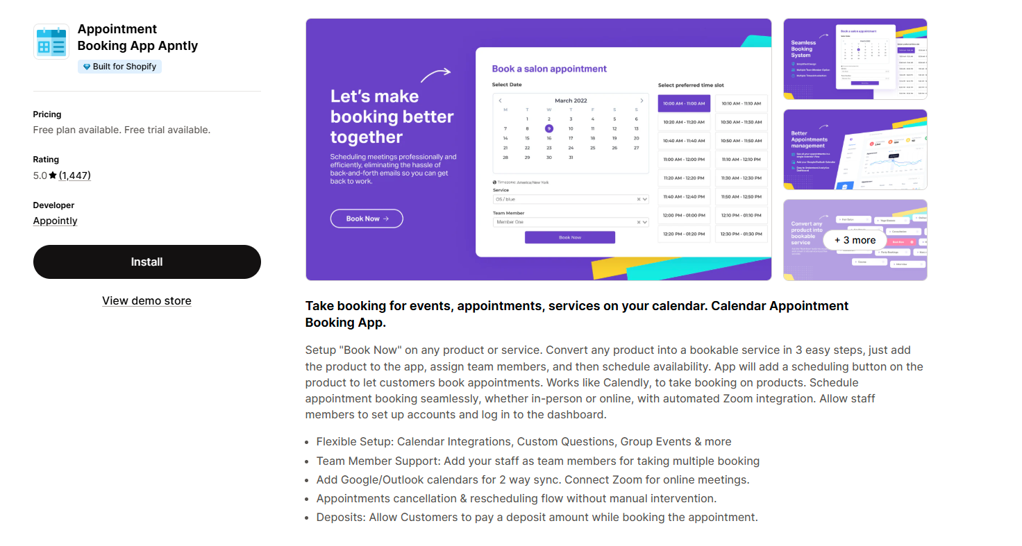 Appointment Booking App Apntly