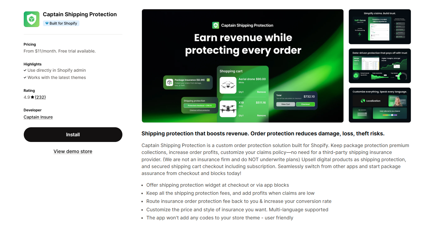 Captain Shipping Protection