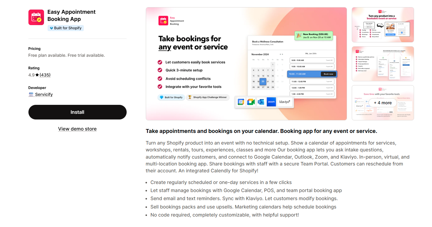 Easy Appointment Booking App