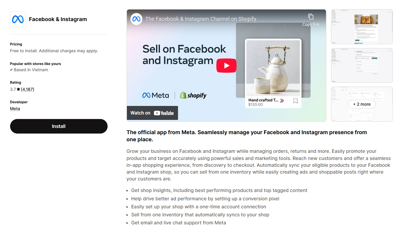 Facebook & Instagram