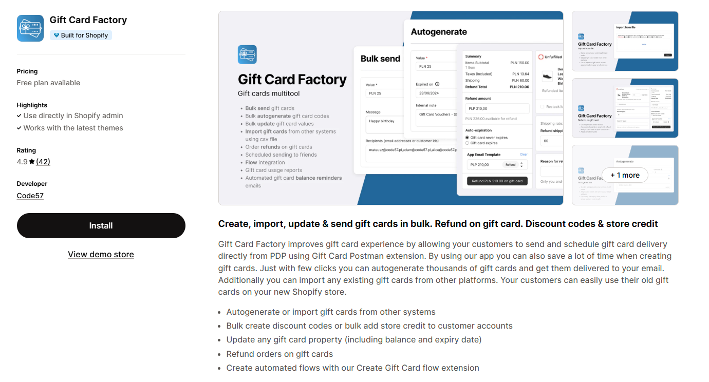 Gift Card Factory