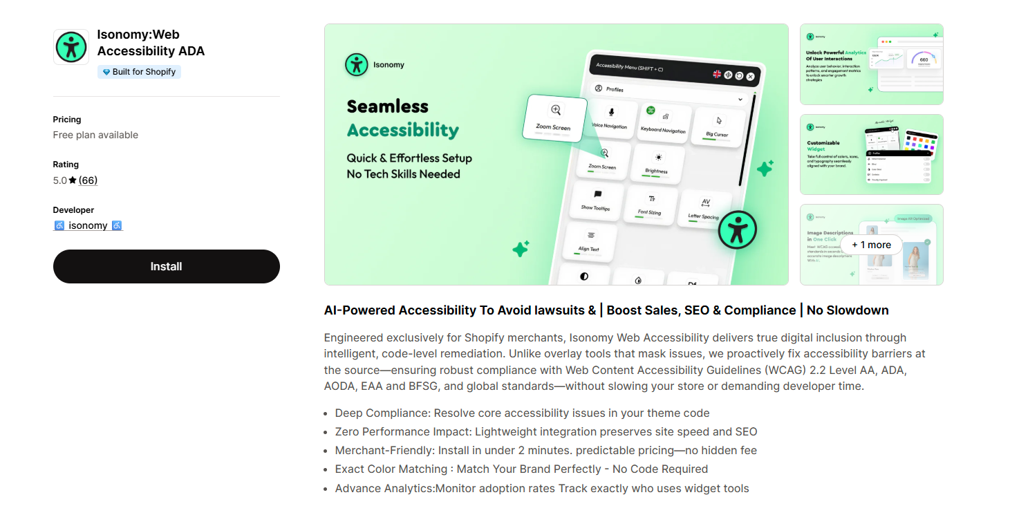 Isonomy:Web Accessibility ADA