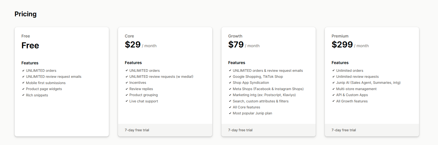 JunipProductReviewsAppPricing1775117648352.png