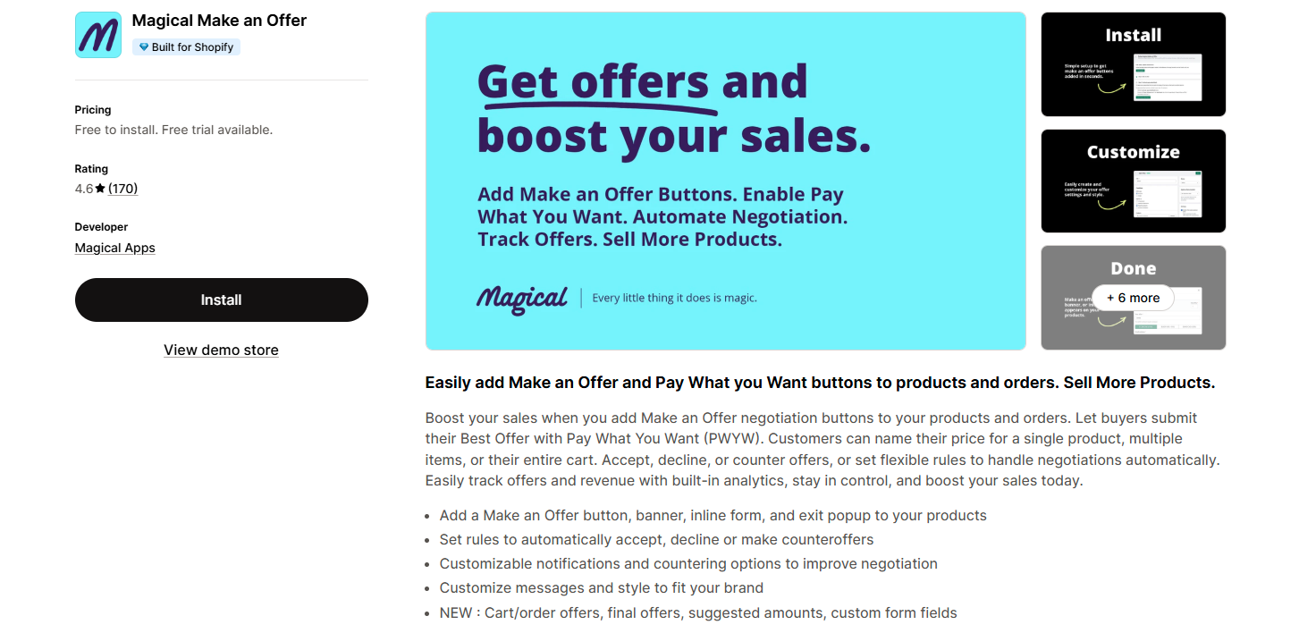 Magical Make an Offer