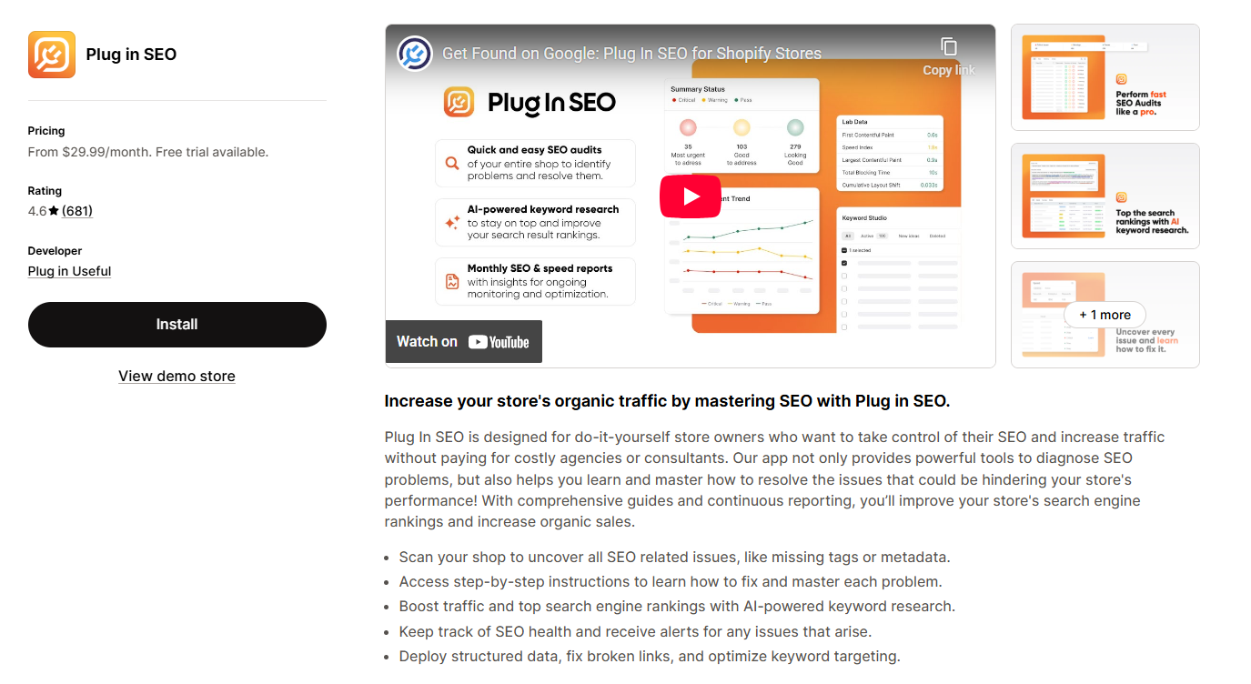 Plug in SEO