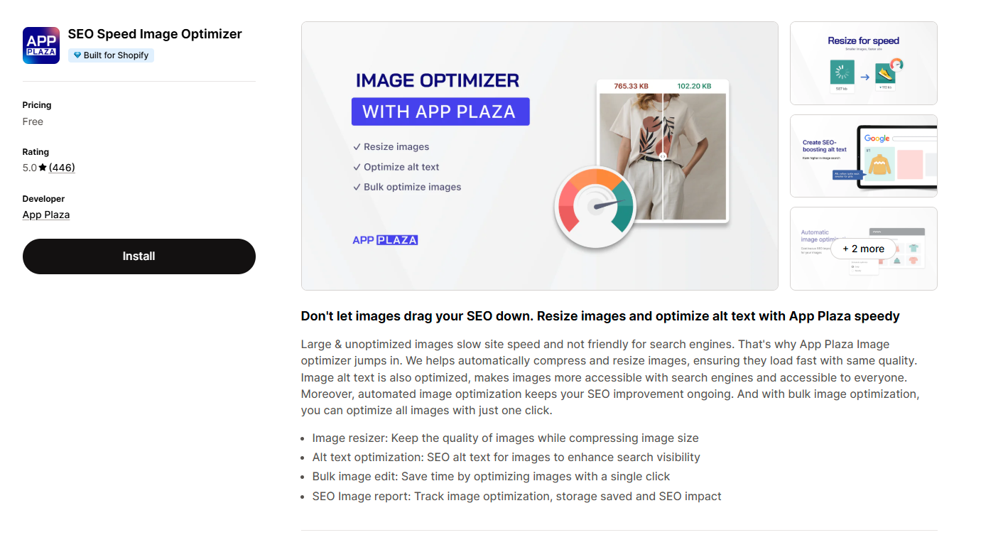 SEO Speed Image Optimizer
