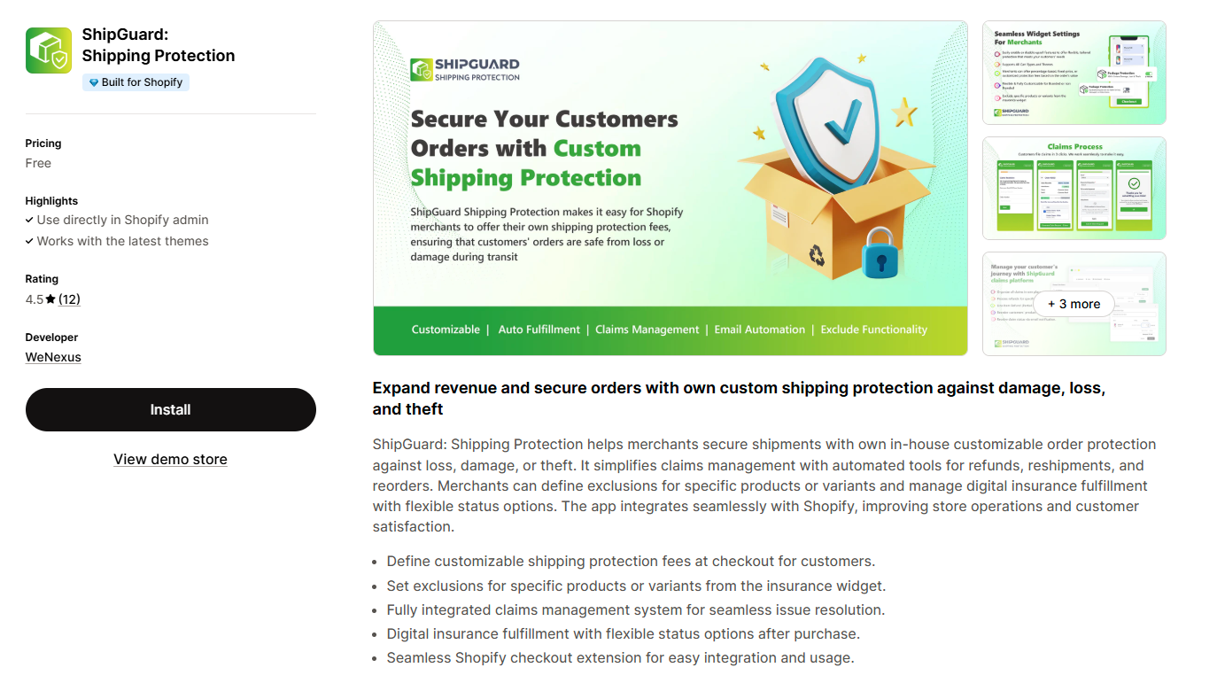 ShipGuard: Shipping Protection