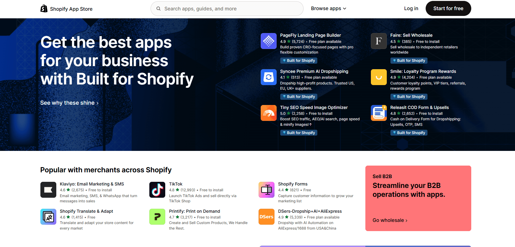 Shopify App Stores
