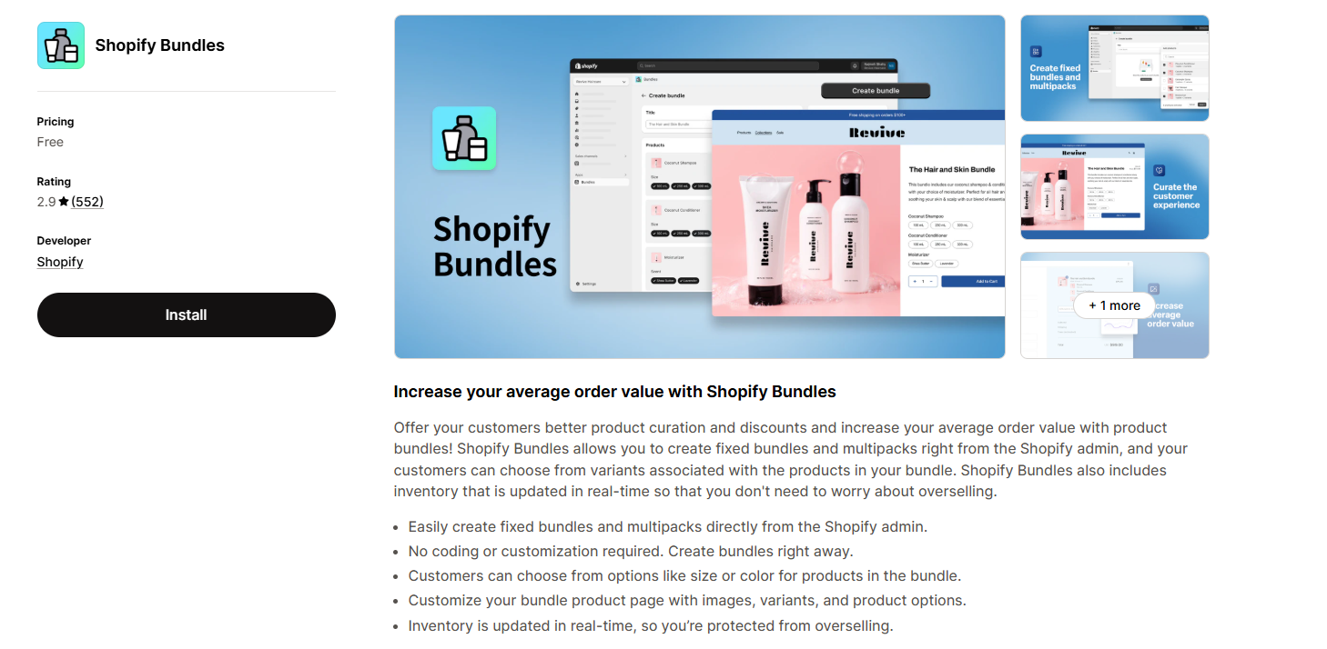 Shopify Bundles
