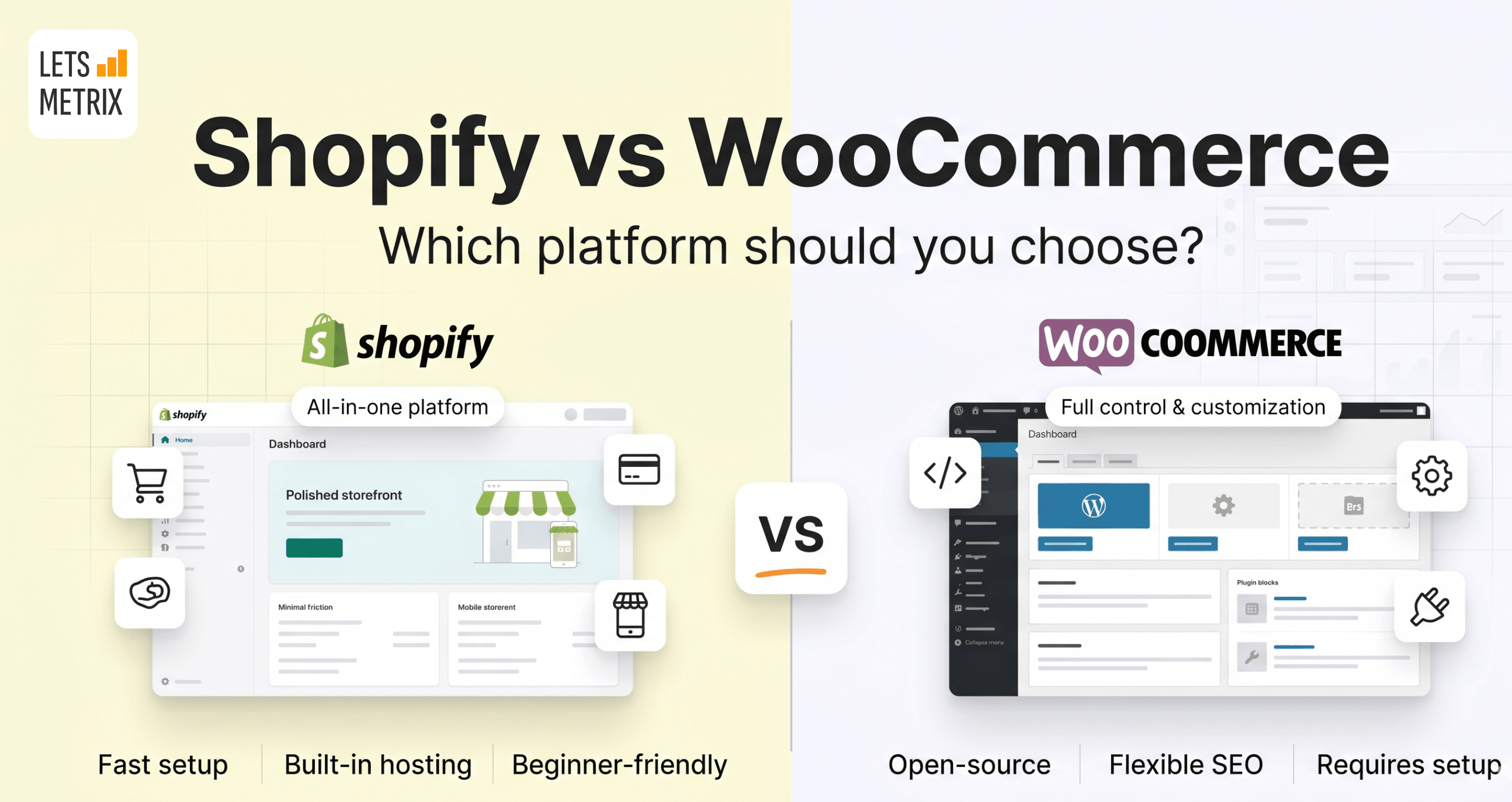 Shopify vs WooCommerce