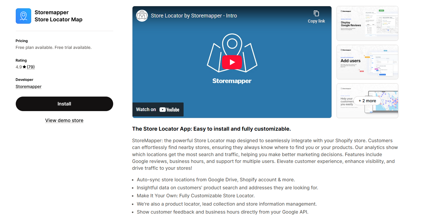 Storemapper Store Locator Map