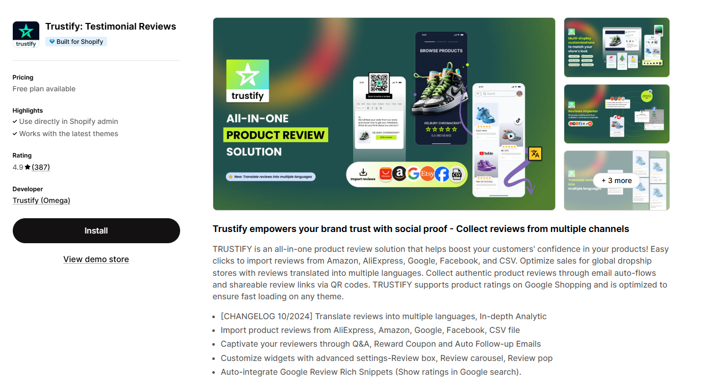 Trustify: Testimonial Reviews